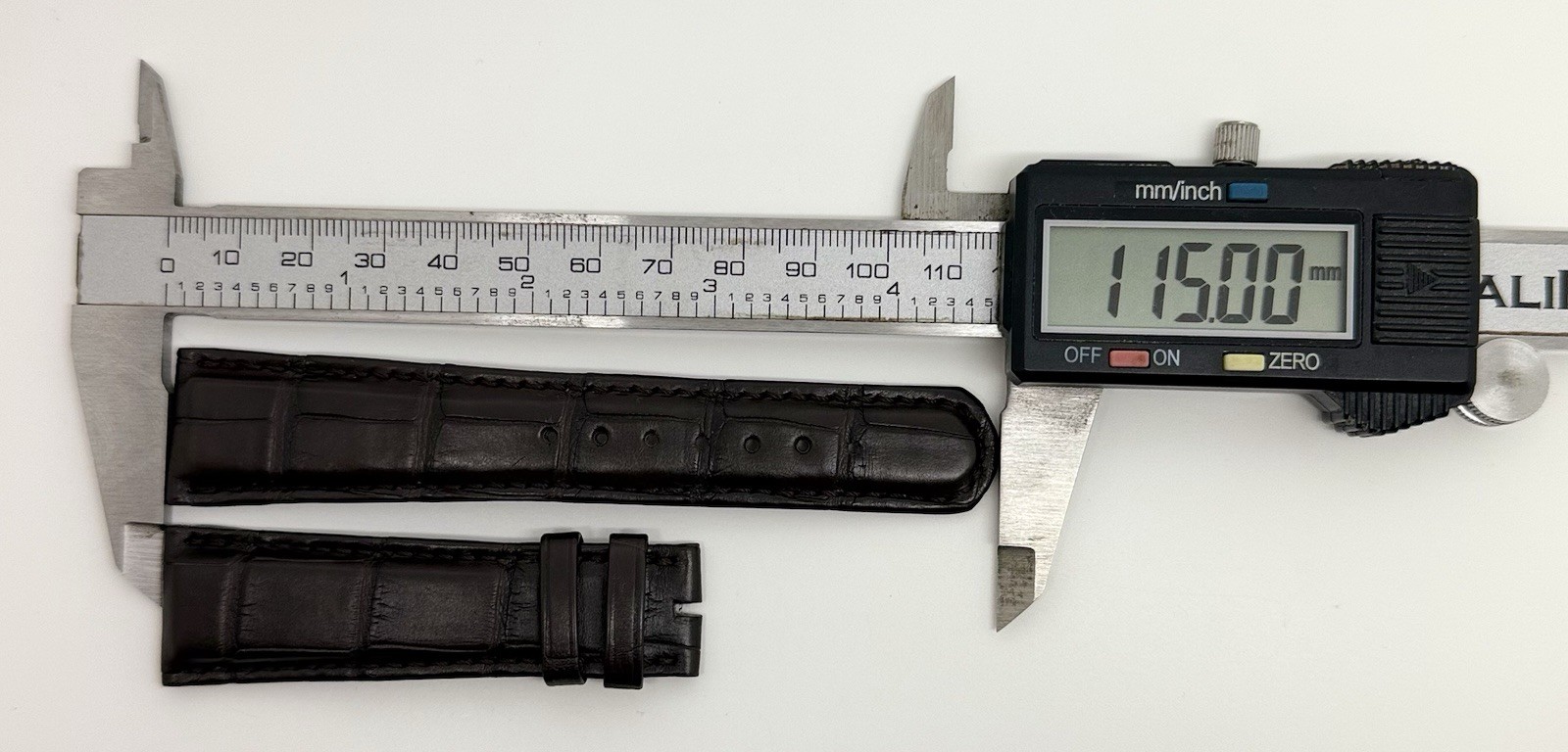 A. Lange & Sohne 22mm x 18mm Brown Alligator Watch Strap Band New Authentic OEM