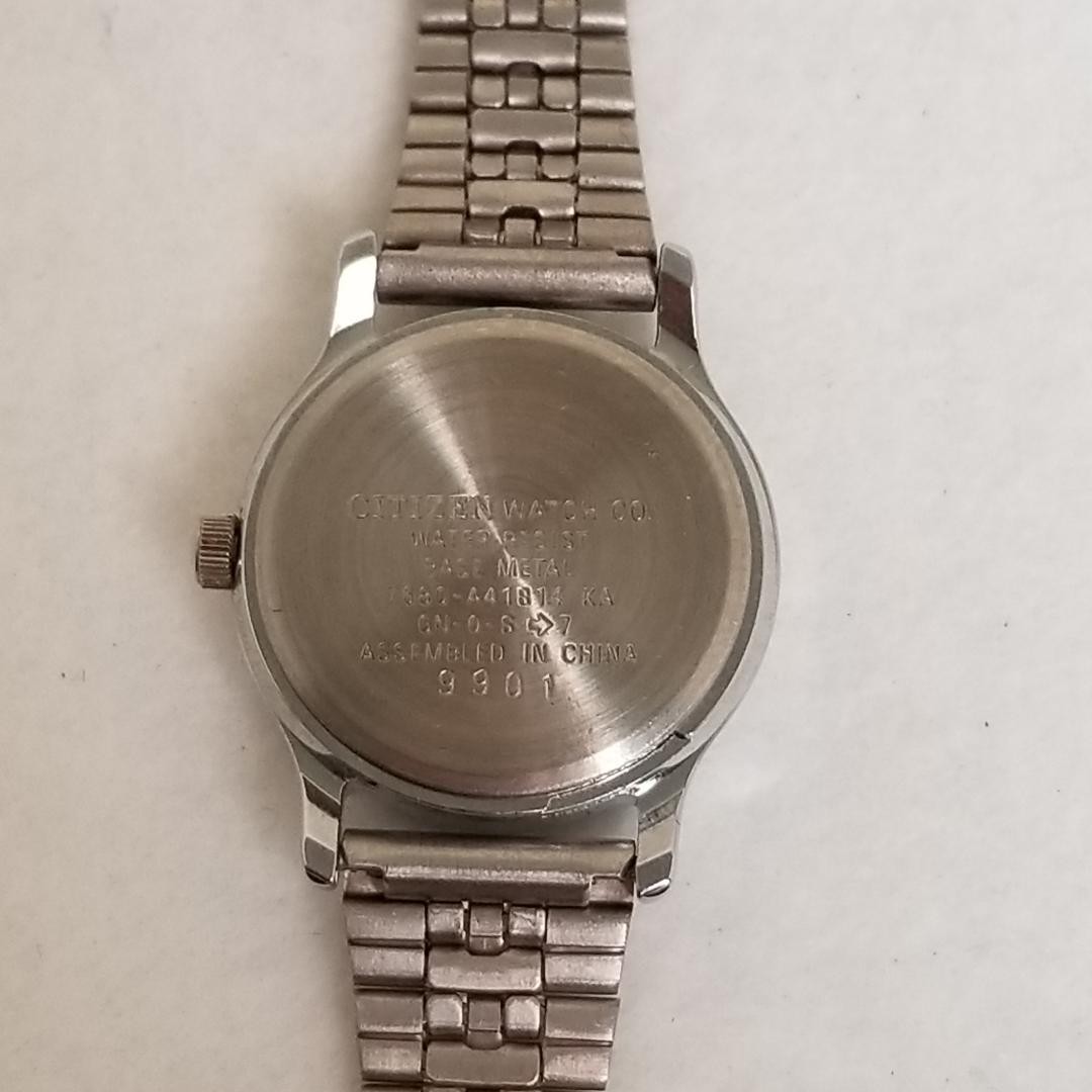 CITIZEN FREE WAY GN-0-S 3-hand analog wristwatch
