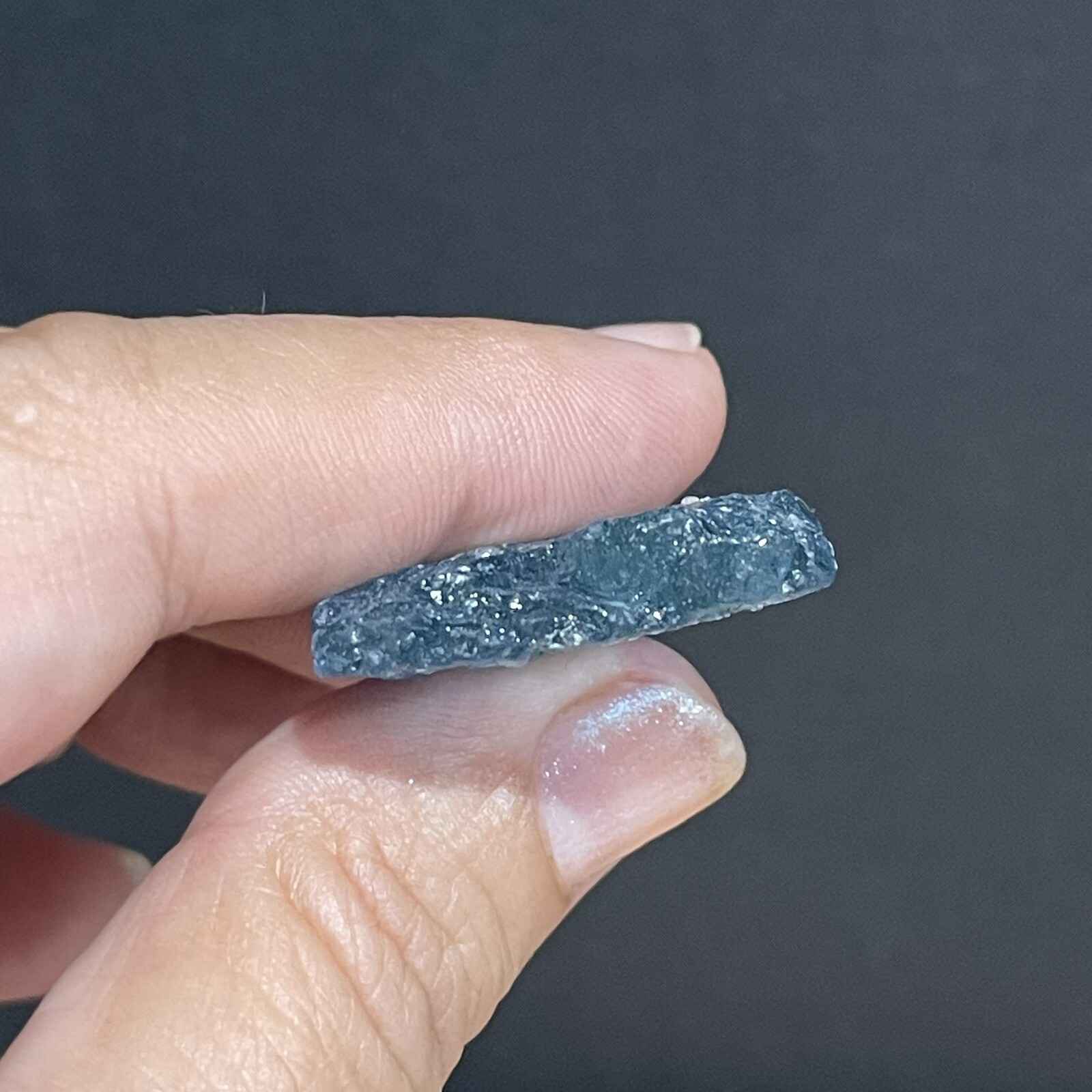 50ct 35x28x7mm Rough Blue Aquamarine Resin Coated Gemstone Wire Wrapping Stone