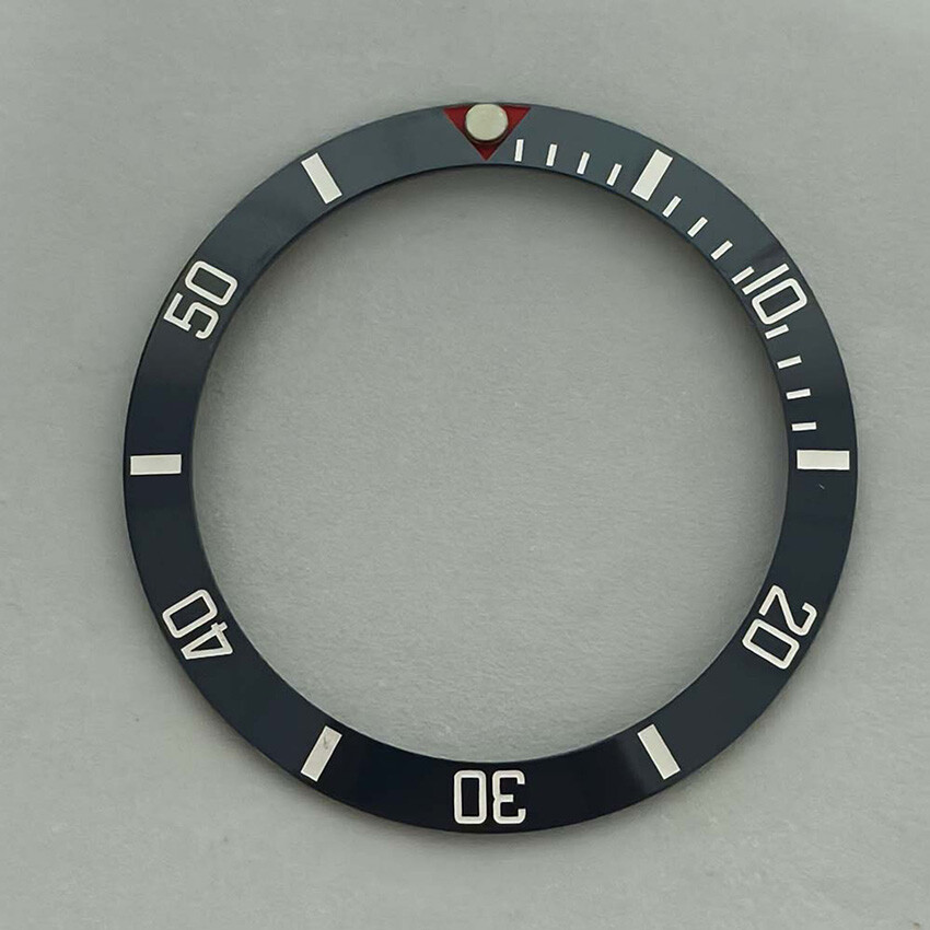 Beveled Outside Diameter 38MM Inside Diameter 30.5MM Ceramic SUB Watch Bezel