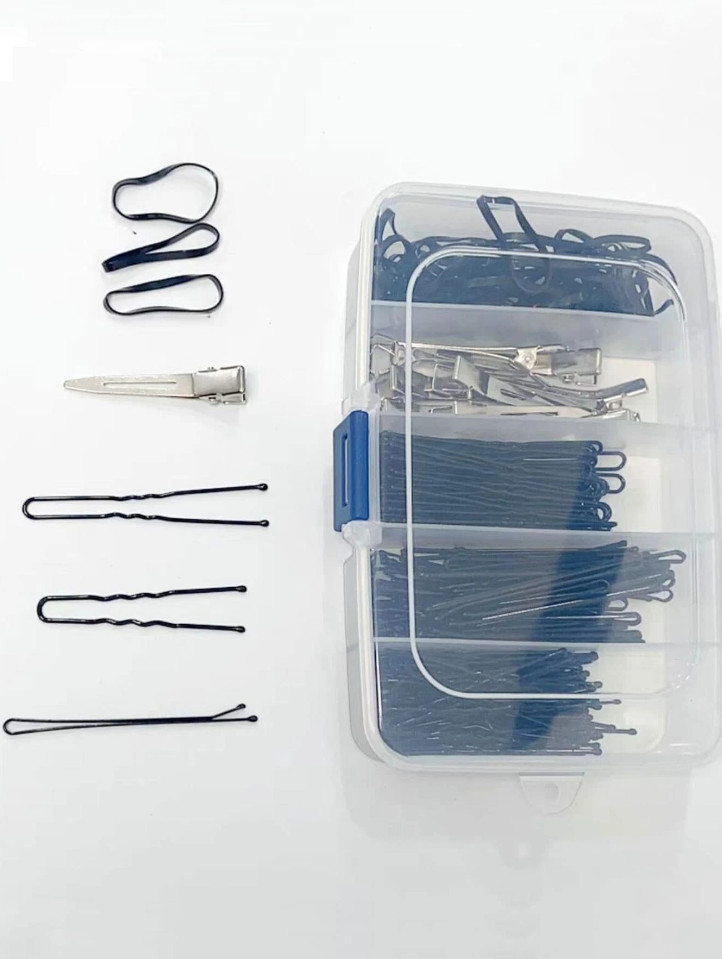 Hair Clip Storage Box Jewelry Organizer Case – Compact & Durable Storage