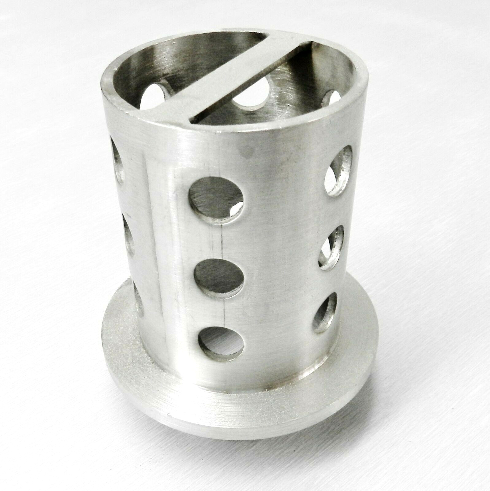 Perforated Casting Flask 2-1/2″ x 4″ Flask Vacuum Casting Stainless 1/8″ Wall