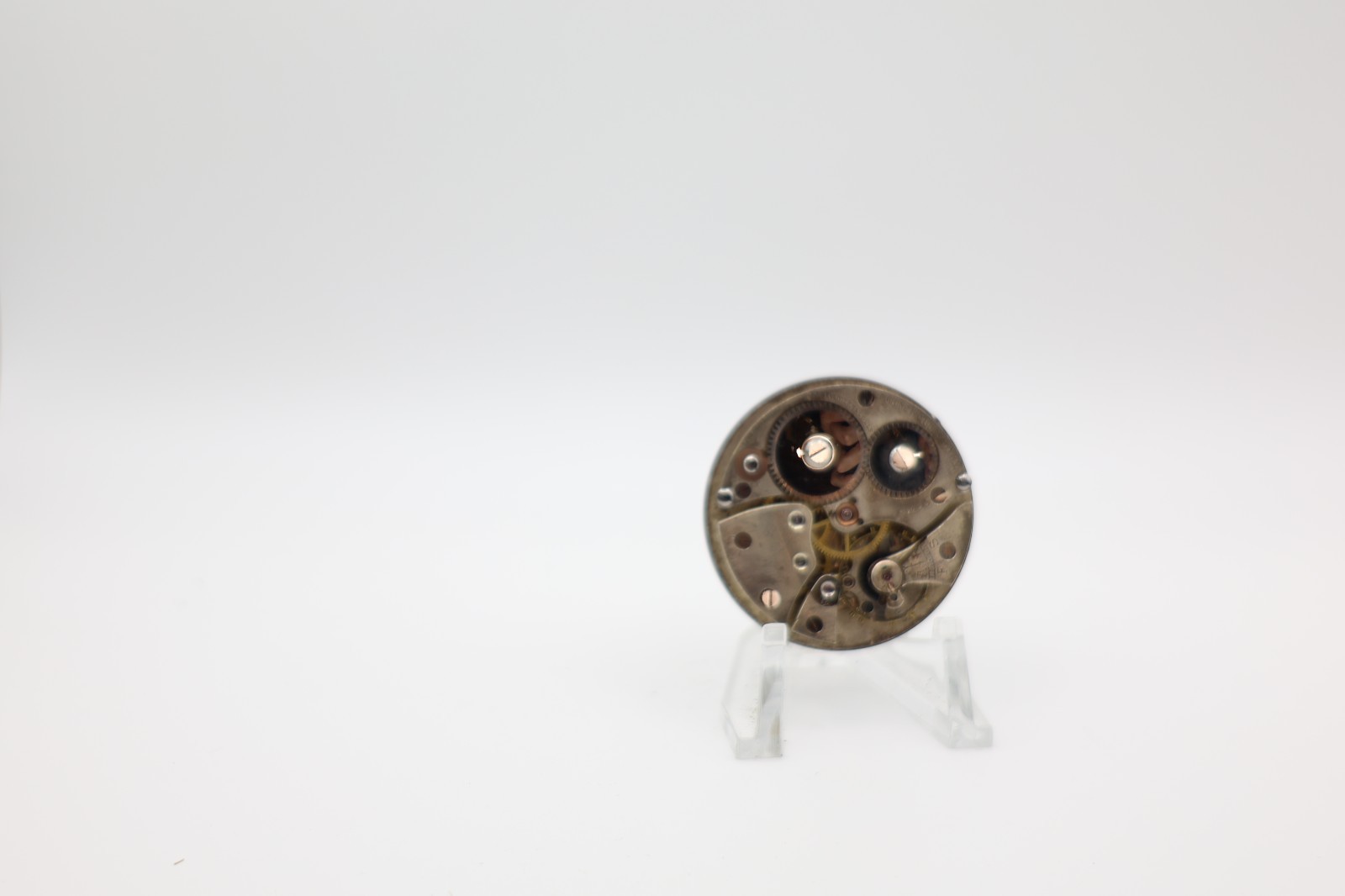 MARINE W.C. BUFFALO NY SWISS POCKET WATCH MOVEMENT 17j 39.7mm FOR REPAIR (BS)