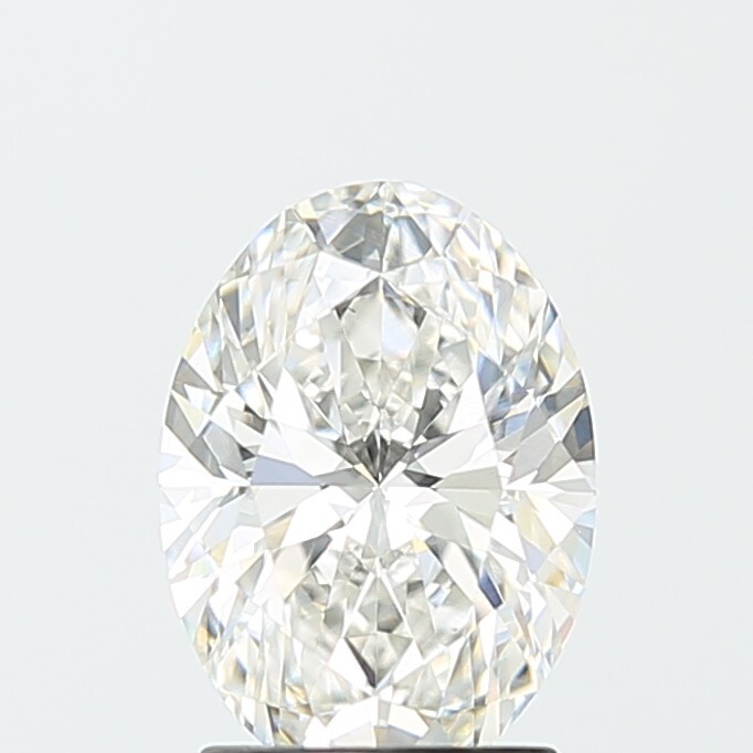 Lab Grown 2.00 Ct OVAL Cut G Color VS1 Clarity IGI Certified CVD Diamond