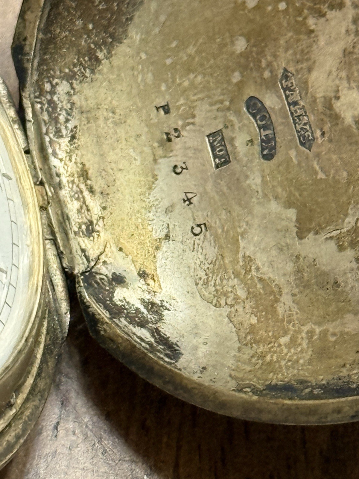 Waltham Pocket Watch 18s Model 1877 Broadway Grade 7j Fahys Coin Silver Case