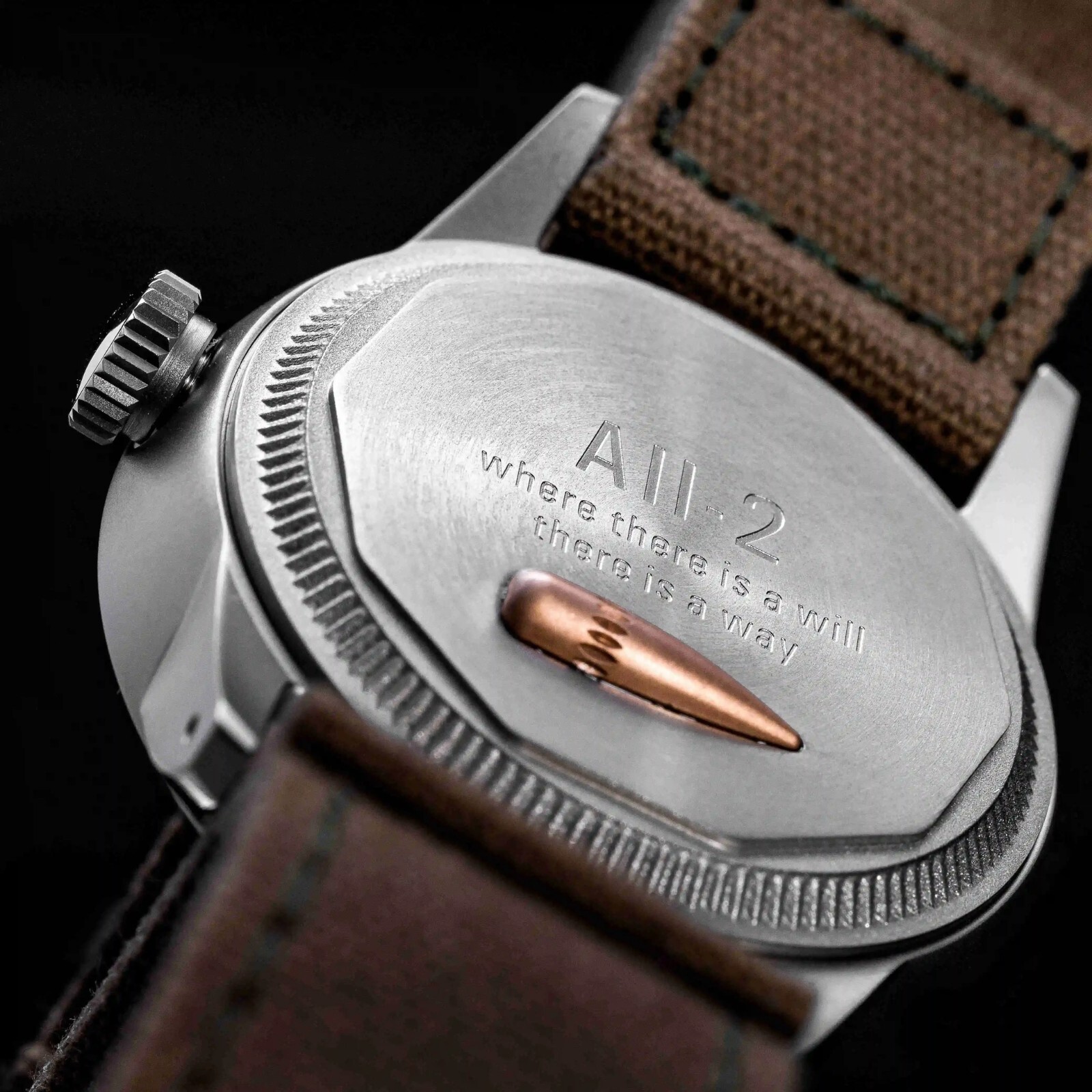 THORN Classic Military Pilot A-11 Titanium NH35 Automatic 200m Watch C3 36mm A11
