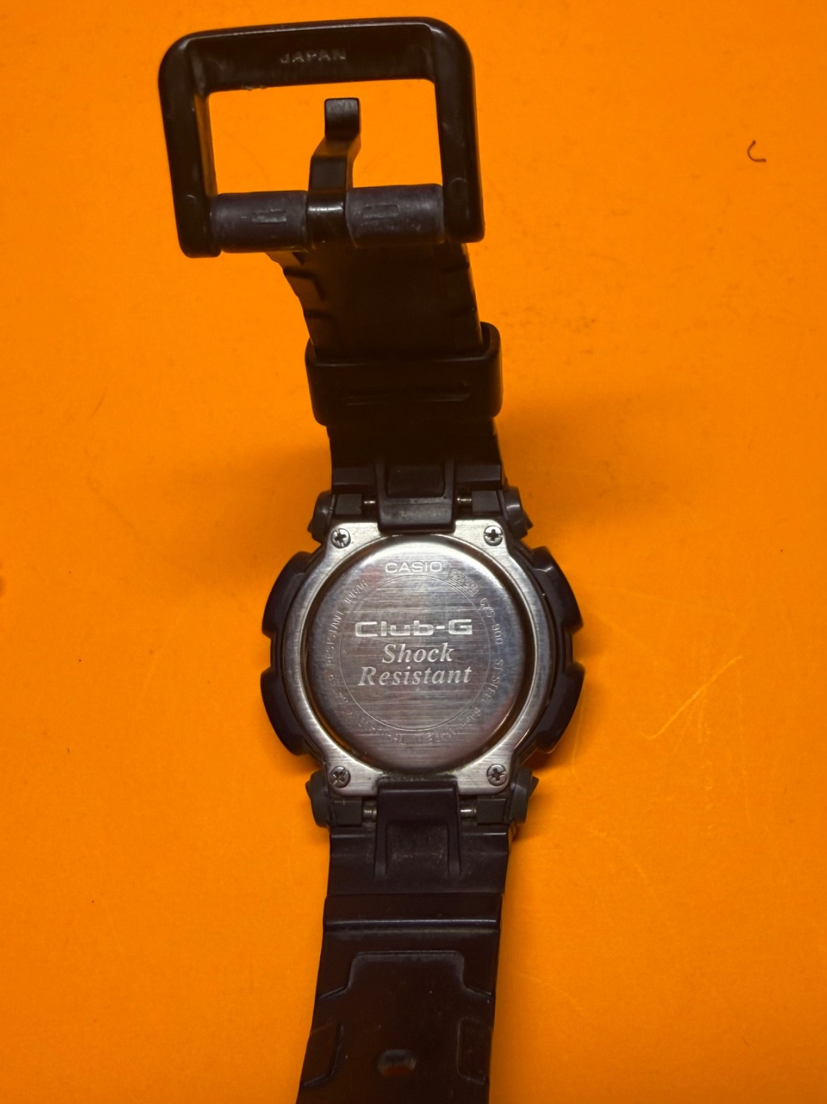 Vintage Y2K Watch Lot 2pc Casio Club G Retro & Two Tone Fossil Luminous Hands