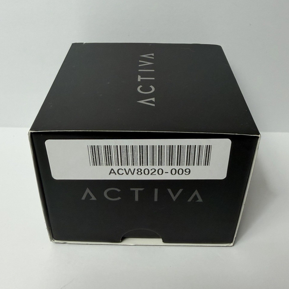 Activa ACW8020 Digital Sports Watch Blue Rubber Band 45mm 30m Box Manual