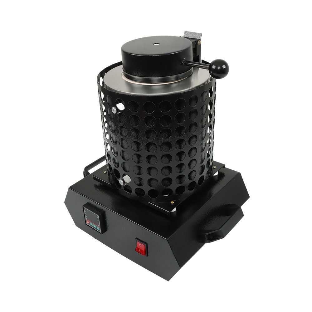 3KG Refining Casting Furnace Electric Metal Melting Furnace Forge Kit+Mesh