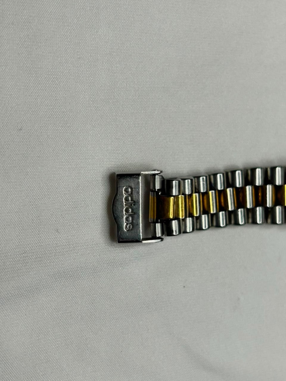 ​”Vintage Adidas Adventure watch with scratches. Not working, for repair/parts.”