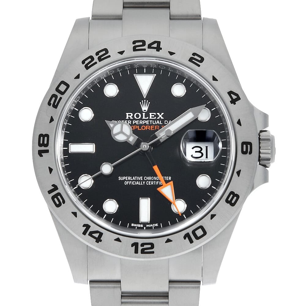 ROLEX Explorer II 216570 black Random Number second hand mens