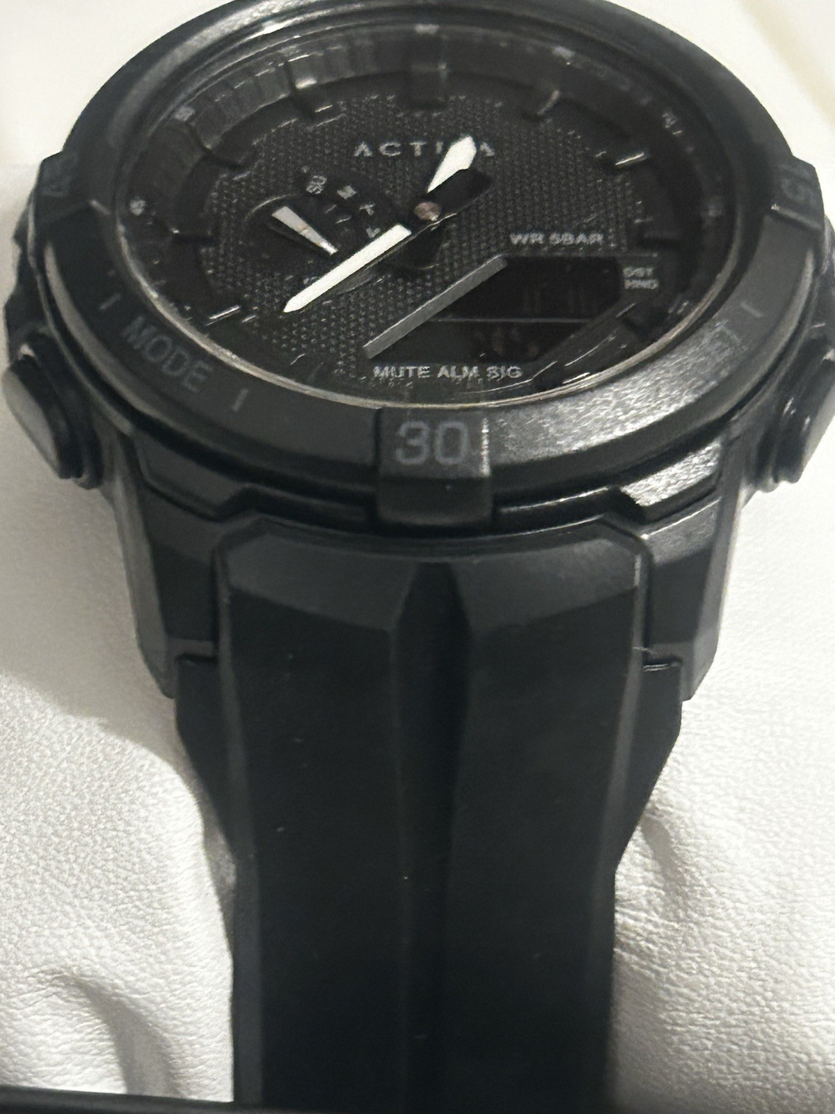 Activa Spry X Invicta Digital Essentials Men 53mm ABS Black SK160 NEW