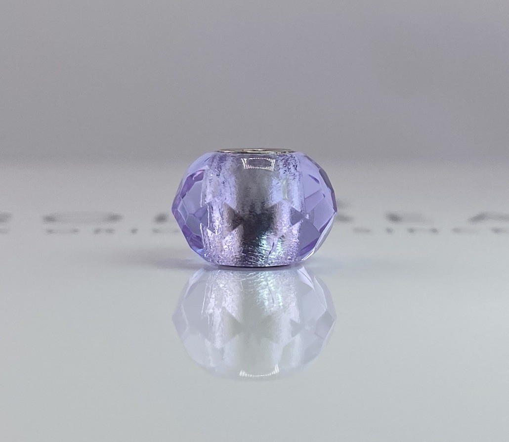 Trollbeads Lavander Prism Bead