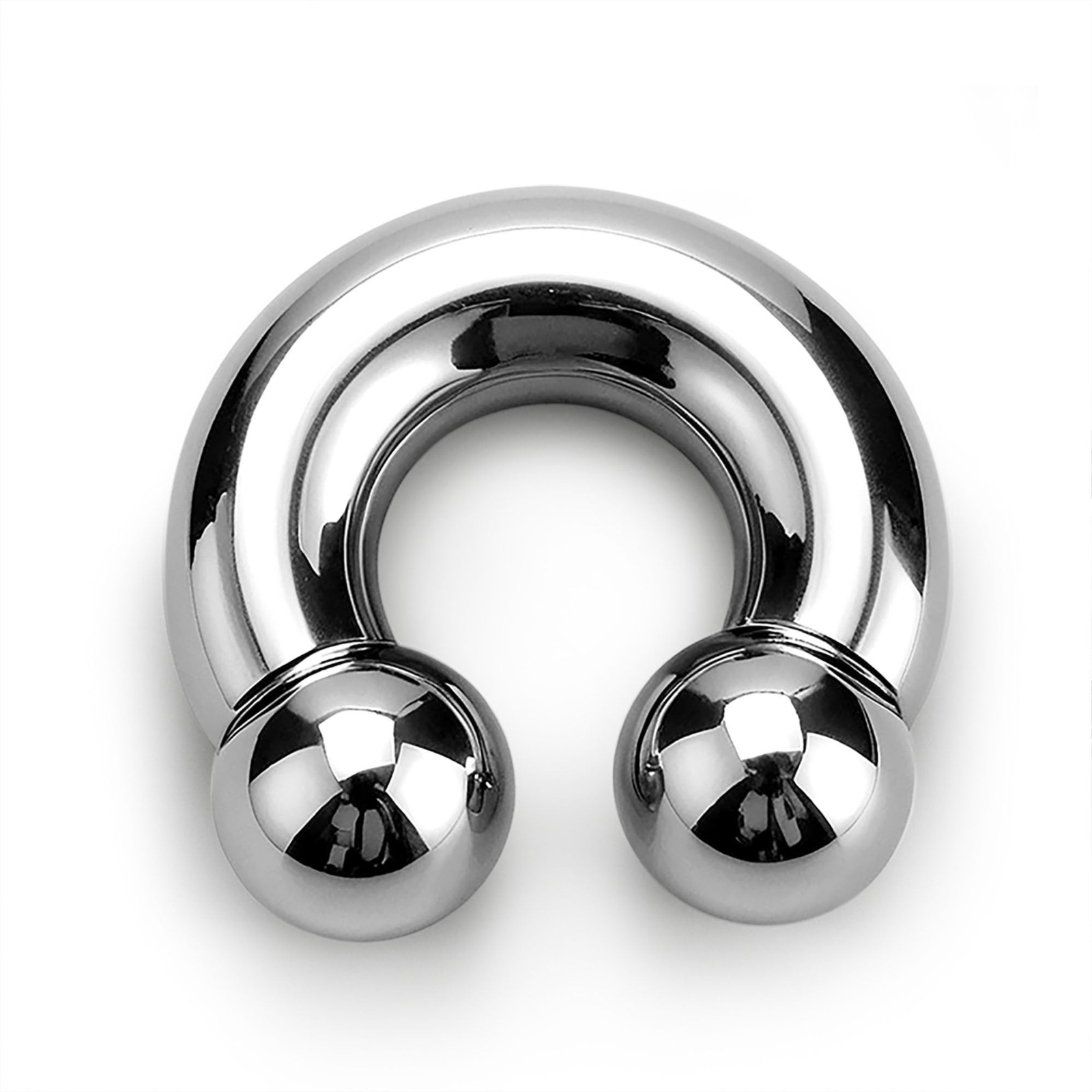Titanium Septum Ring Horseshoe Pincher Spike – Body Piercing Jewelry for Men & W