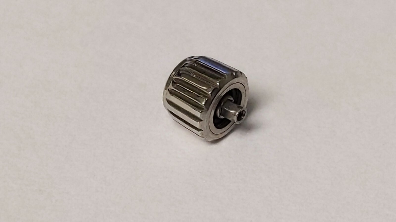 Unbranded Swiss Made crown for Tag S/S screw down and tube 5.4mm diameter, 5691W