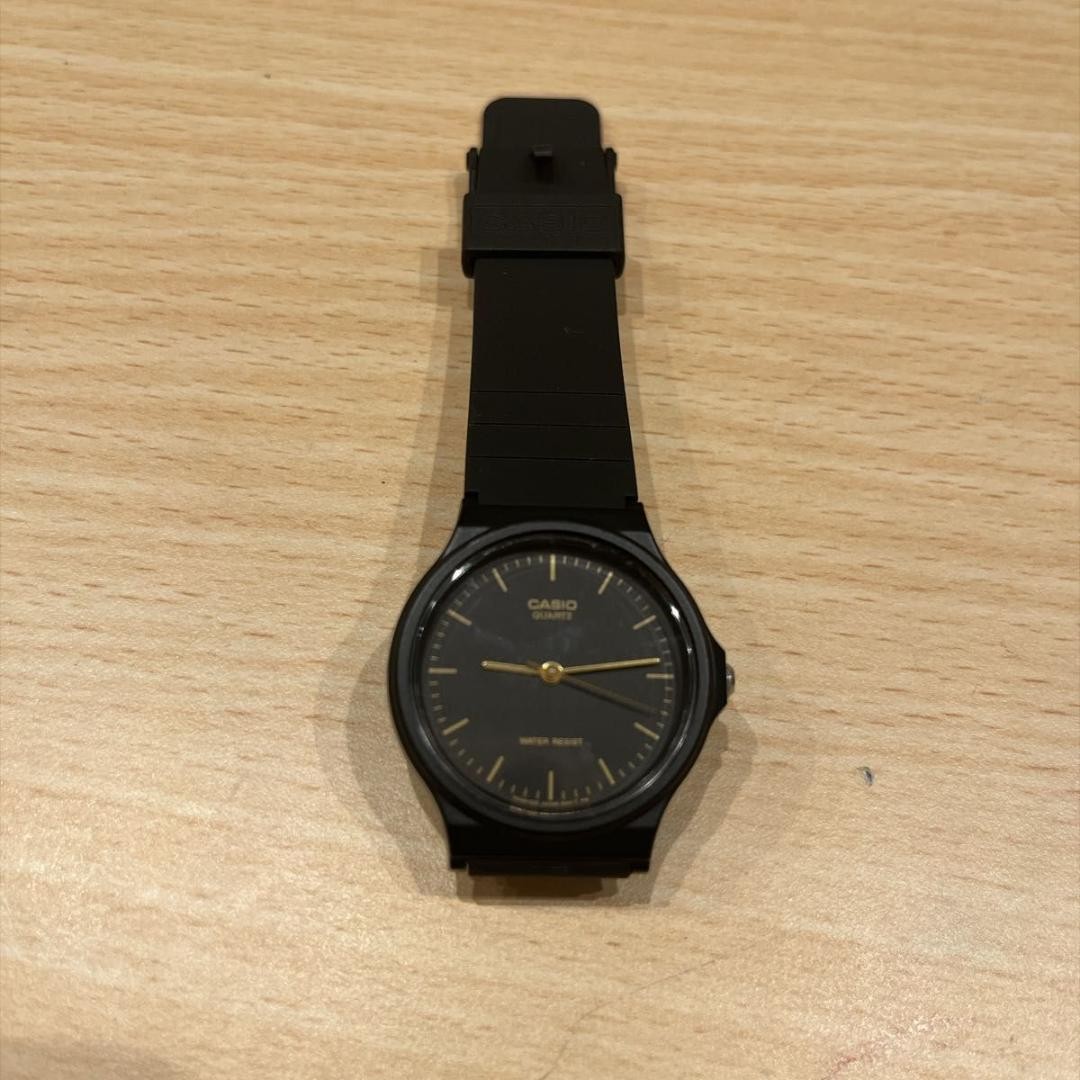CASIO Analog Quartz Watch, Black, Cheap Casio MQ-24