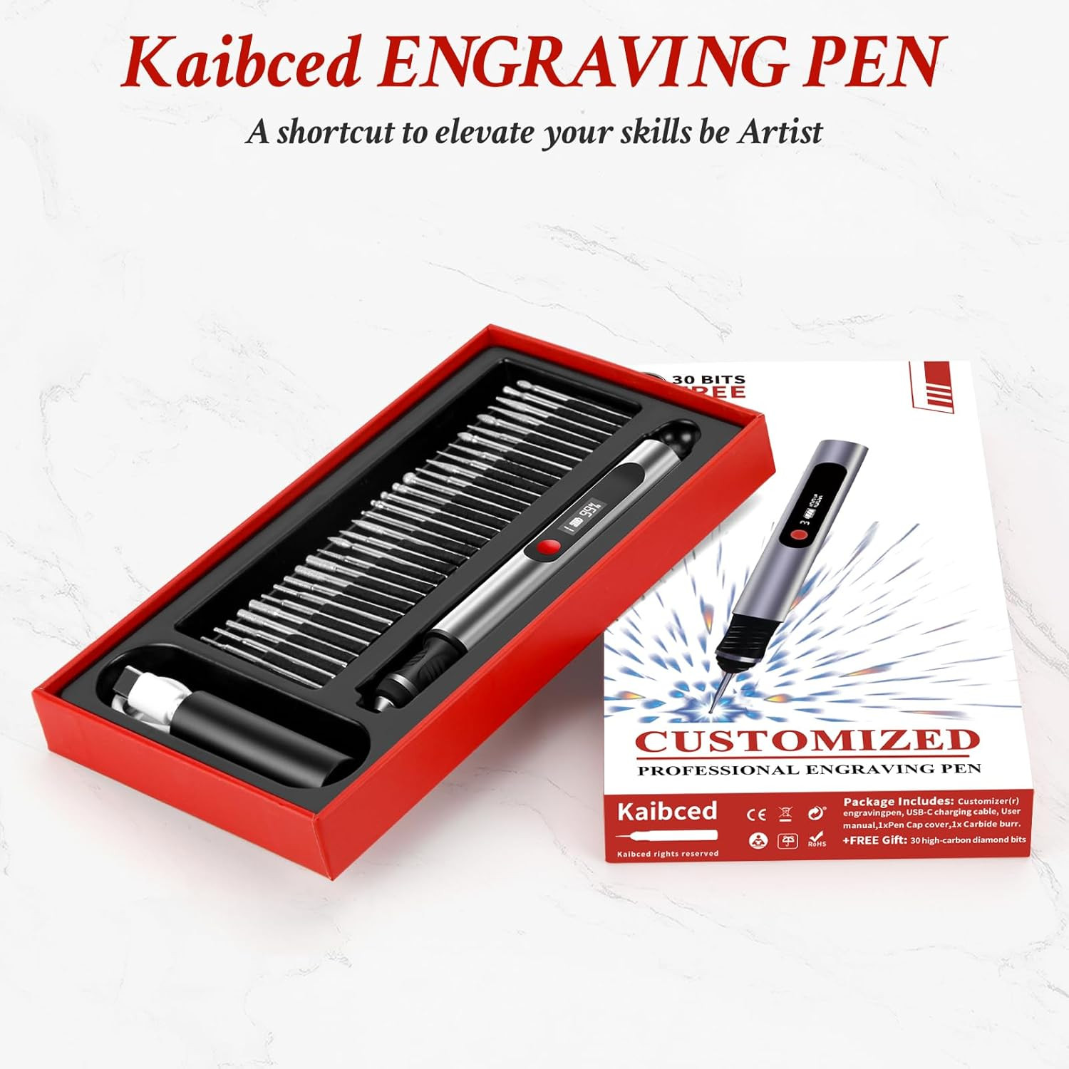 Engraving Pen, Ultimate Cordless Engraving Pen for Artists & Diyers – Engrave