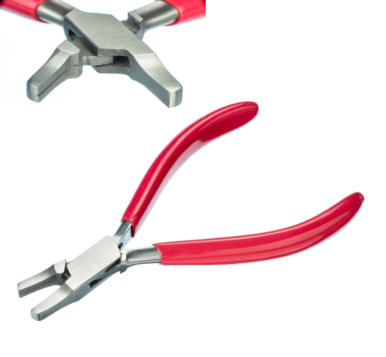 Stone Setting Pliers 5″ Box Joint Dipped Handles Jewelry Repair