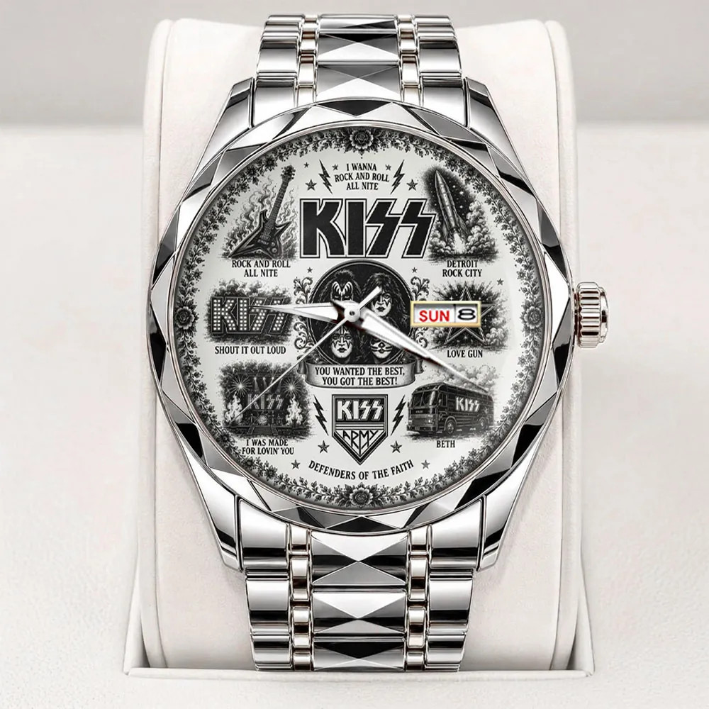 KISS Alloy Luxury Quartz Watch