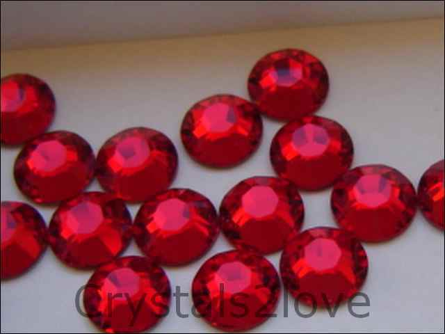 SS12 LIGHT SIAM Preciosa Maxima Rhinestones 144 pcs