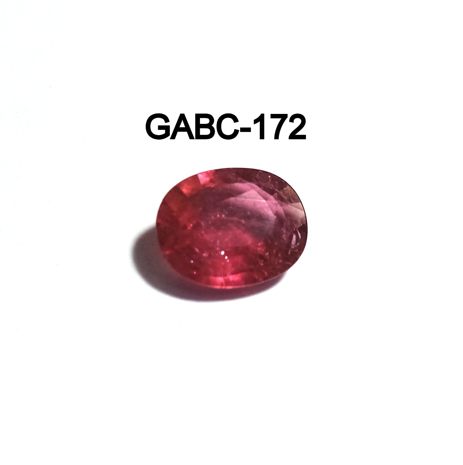 3.5 Carat Natural AAA Grade Faceted Pink Tourmaline Cut Oval Shape Gemstone
