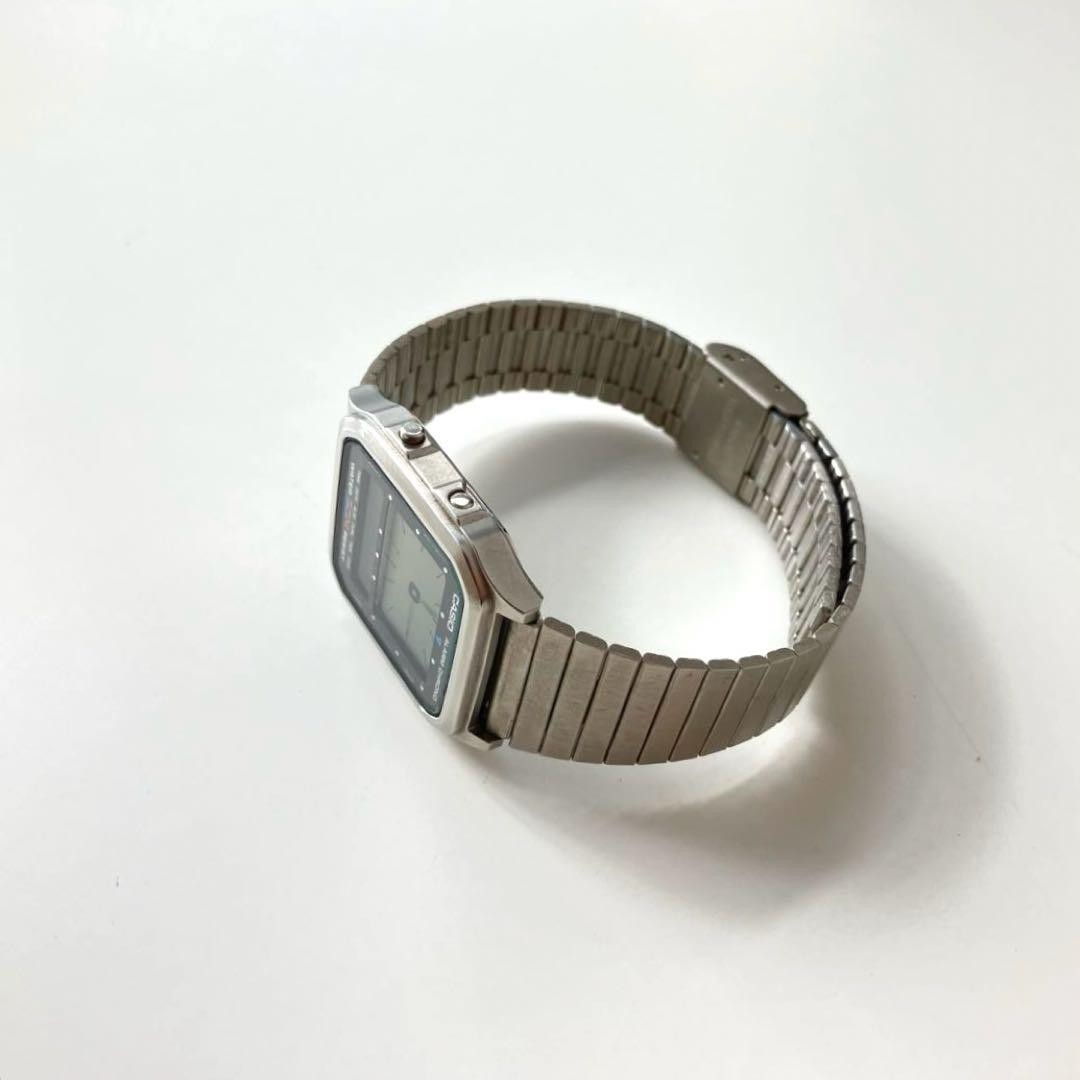 CASIO AE-60W Digitized Analog Vintage Digital Watch Module 187 Japan Working