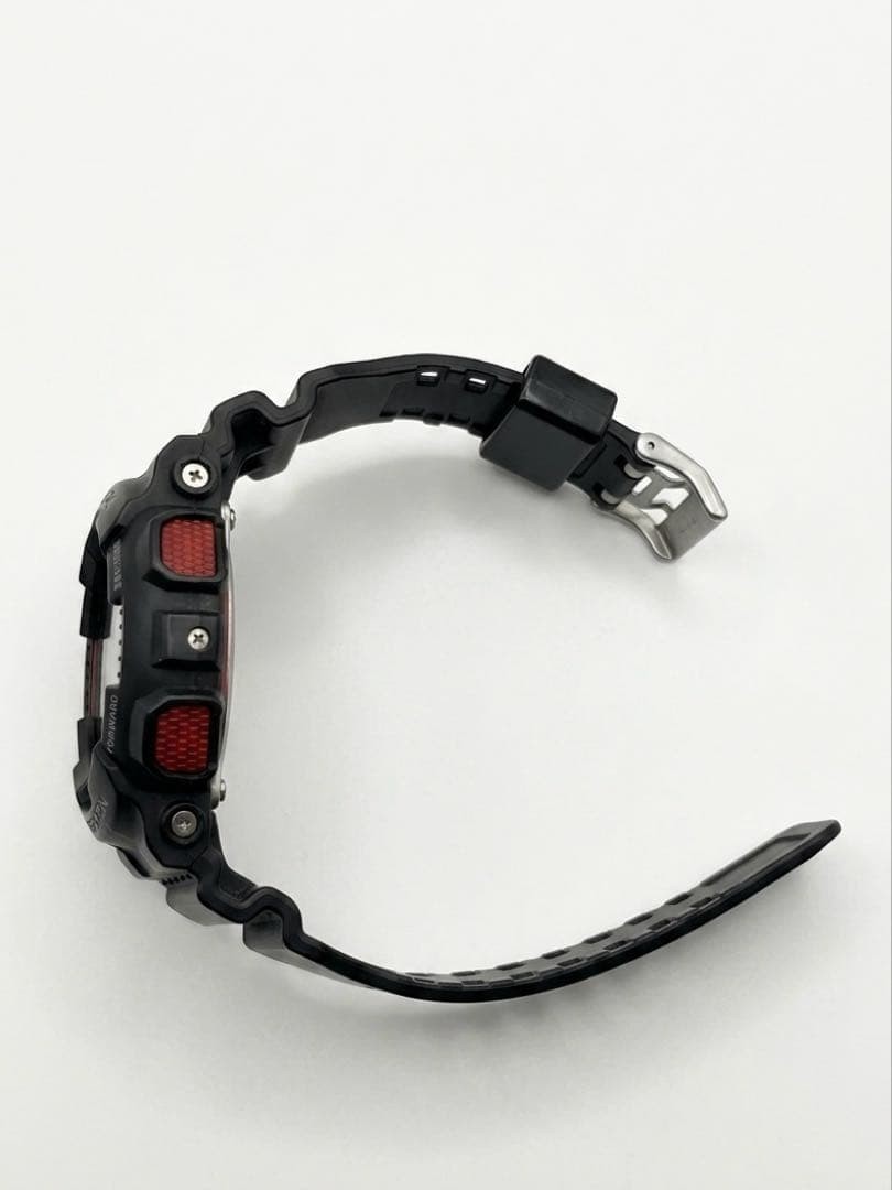 CASIO G SHOCK GA 100 1A4DR Black x Red Watch