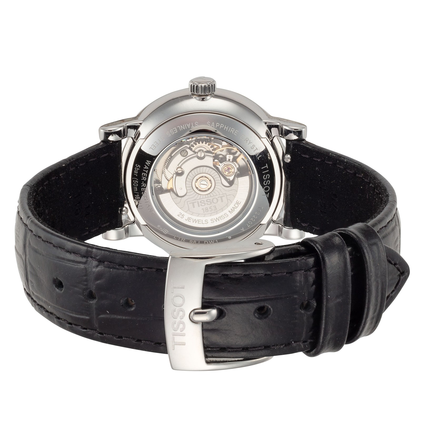 Tissot Women’s Carson 30mm Automatic Diamond Watch T0502073711704