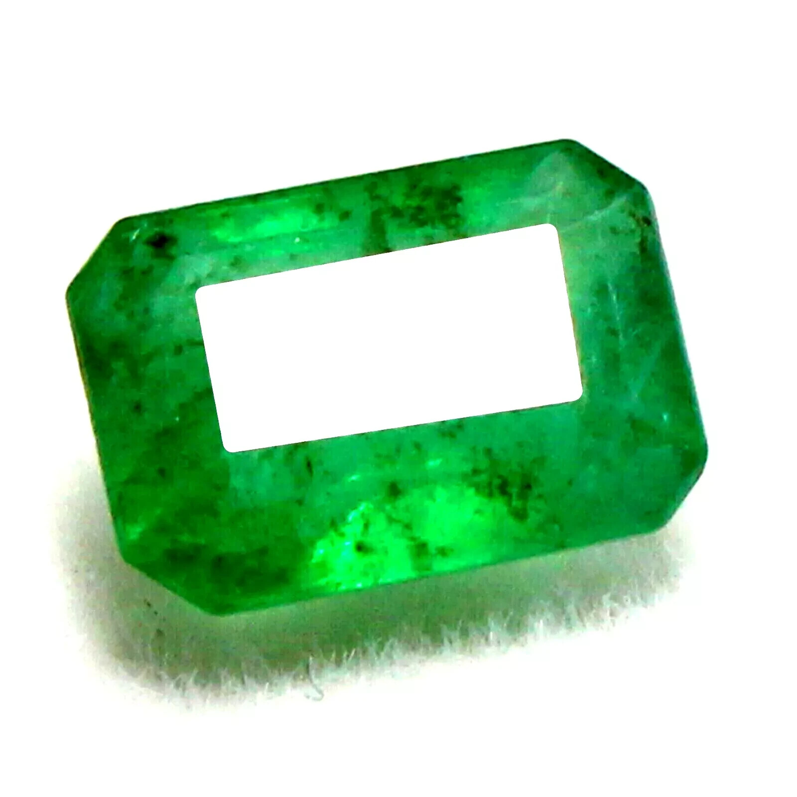 Natural Colombian Green Emerald 17.95 Ct Emerald Cut Loose Gemstone CERTIFIED