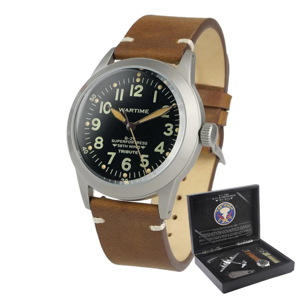 Wartime A-11 Military Aviator Watch WWII Limited Edition Collector 500 Units
