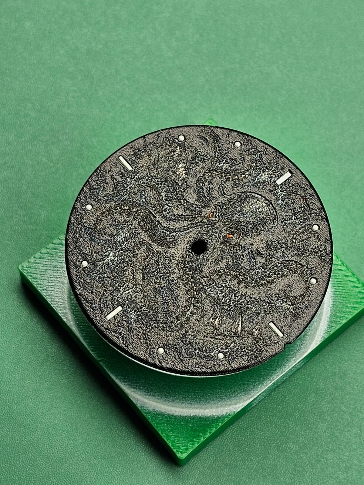 Kraken Octopus Sea Ocean 34.5mm NH35 NH36 Seiko Mod Textured Watch Dial -UK Made