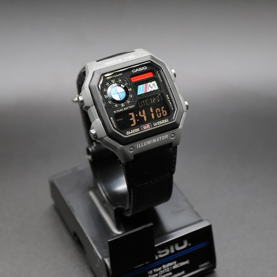 CASIO AE-1200WHUB. Royale Watch Mod. Negative Display – Hydromod