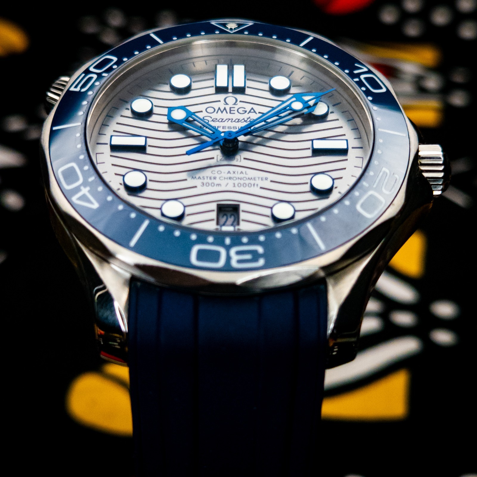 2023 OMEGA SEAMASTER 300M 42MM GREY 210.32.42.20.06.001 B&P Warranty to 09/2028