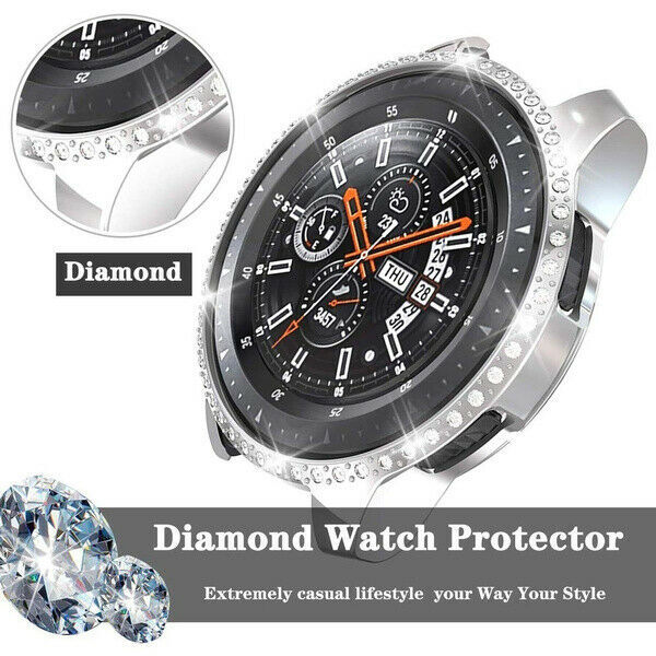 Bling Case For Samsung Galaxy Watch 3 45mm 41mm Diamond Protector Bumper Cover