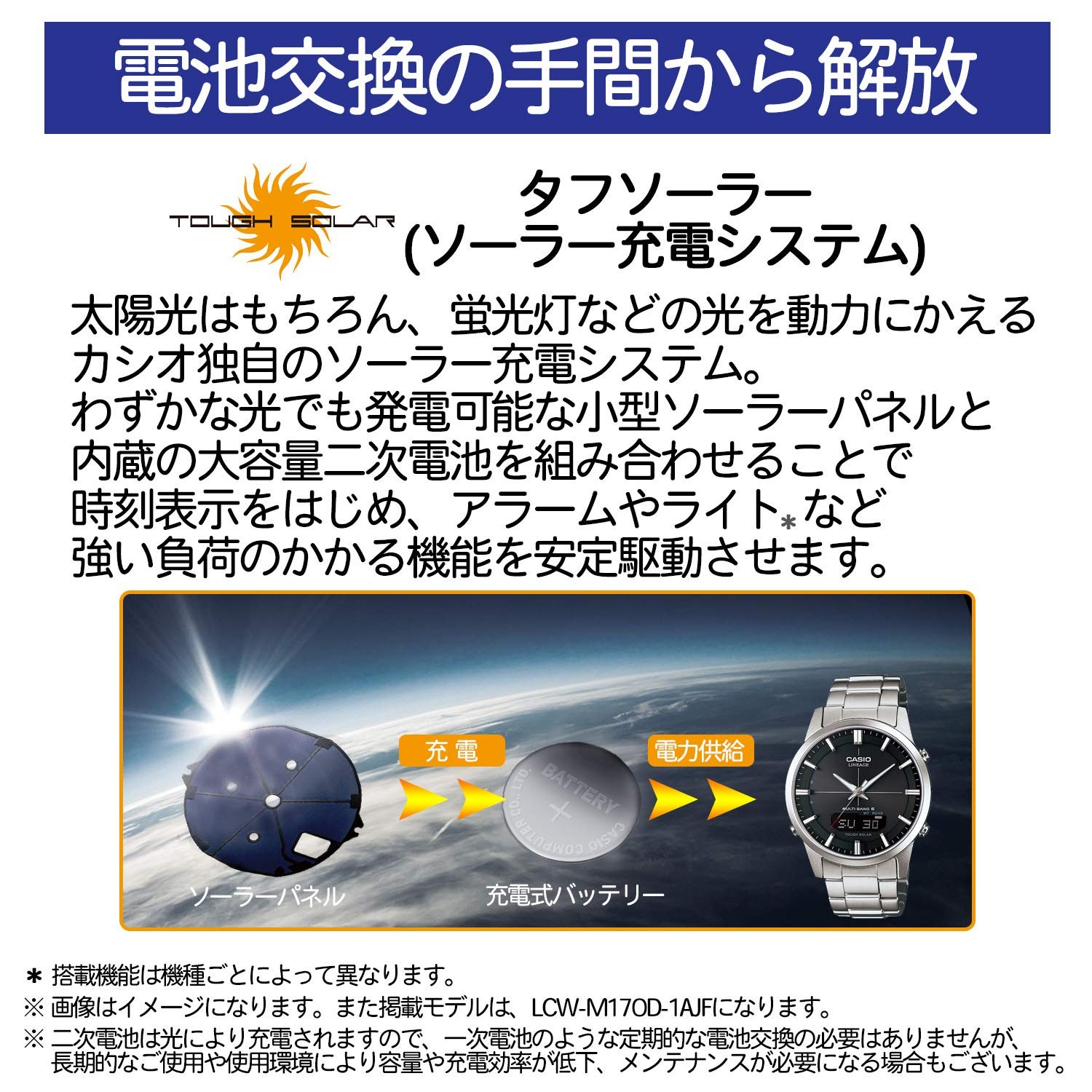 CASIO LINEAGE LCW-M300D-1AJF Tough Solar Multiband 6 Men’s Watch New in Box