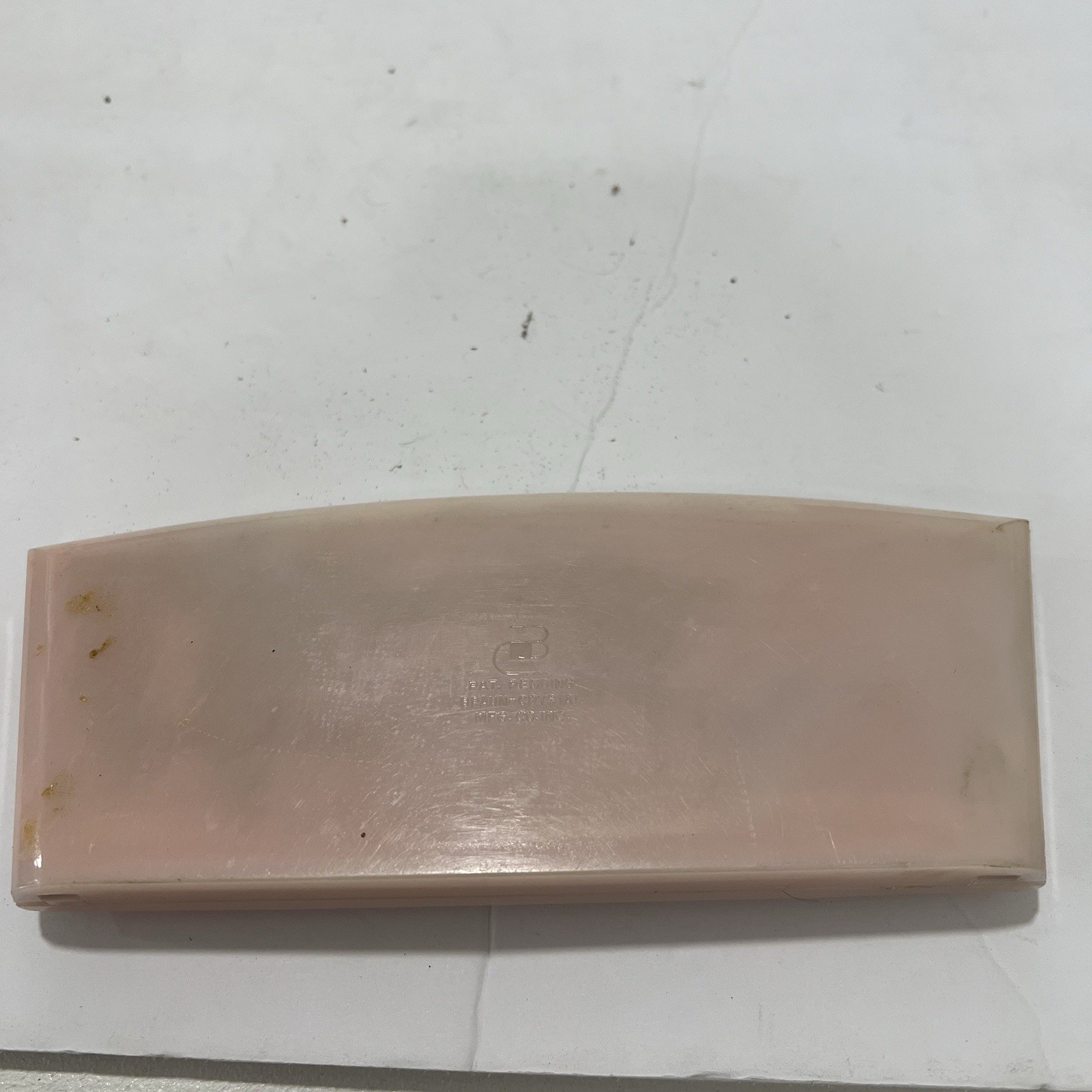 Vintage Deltah Braun Necklace Case Pink