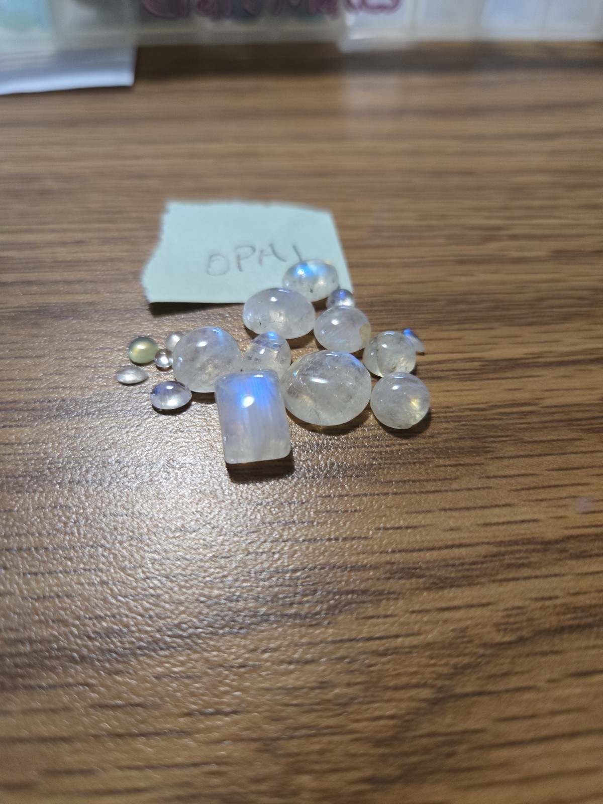 opal Colored genuine natural