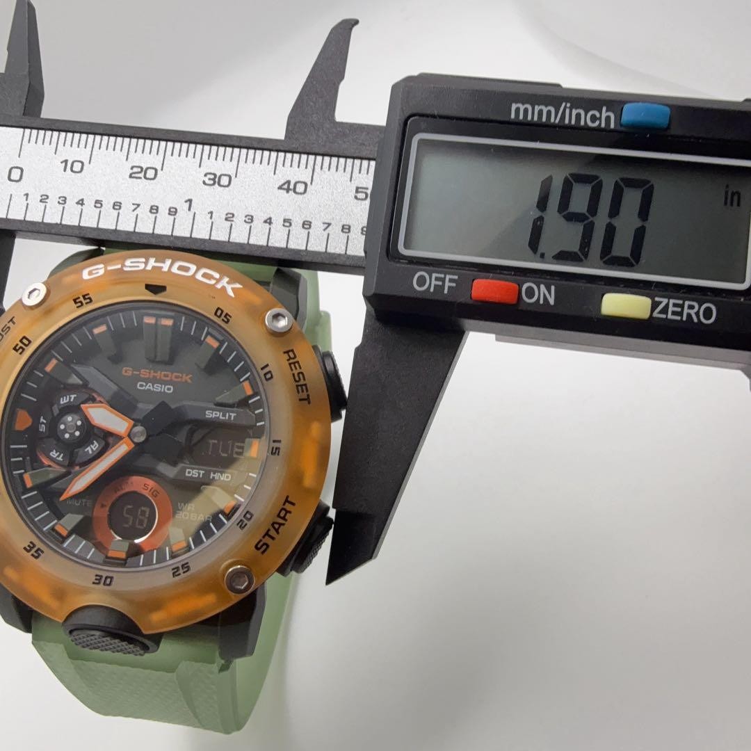 Rare Ultra CASIO G Shock GA 2000HC 3A Men’s Wristwatch