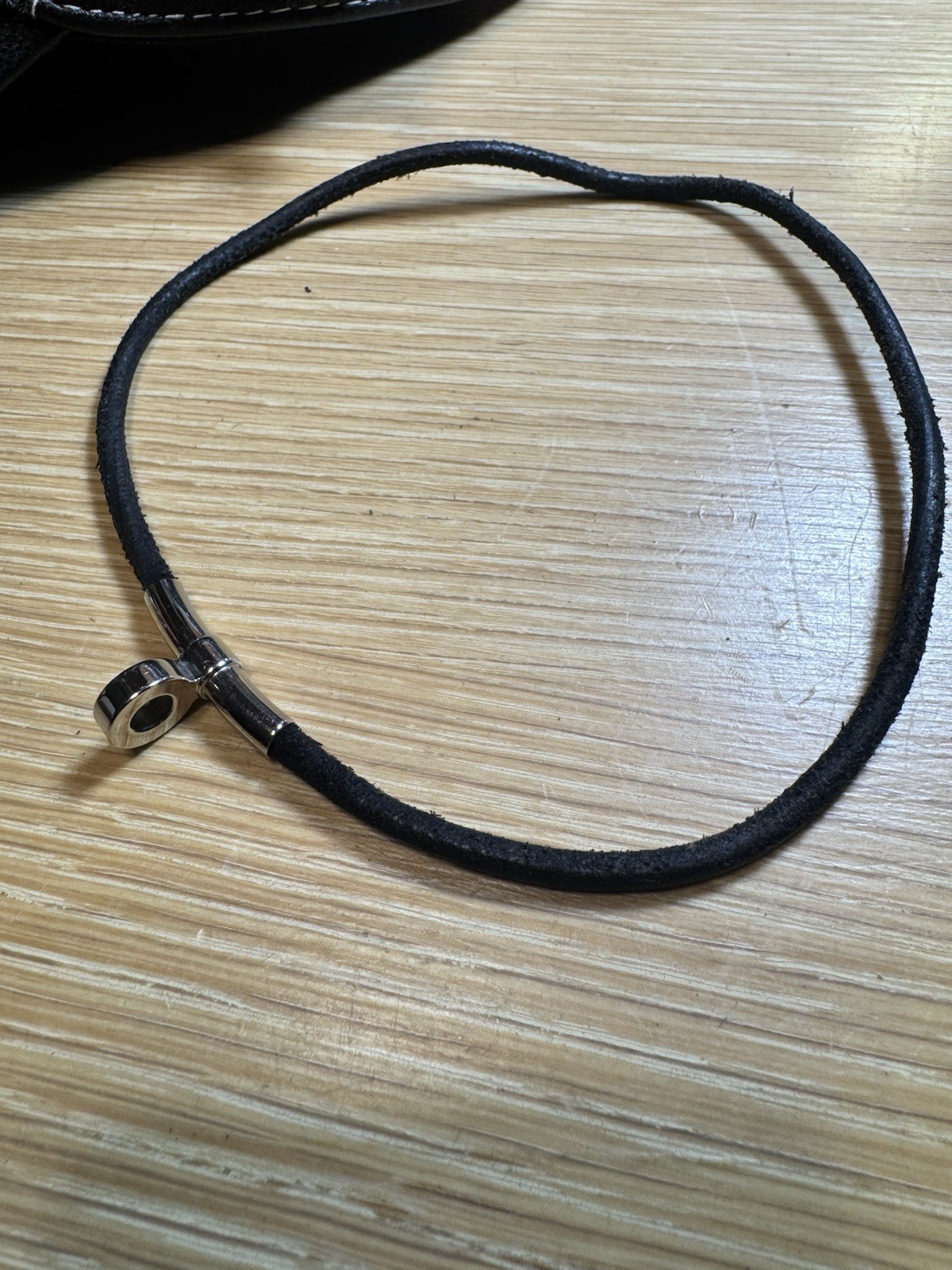 Vintage Hermes Palladium Plated Necklace/Bracelet Cadena 15”