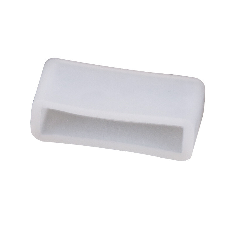 2 Pack Silicone Watch Strap Band Loop Hoop Retainer Buckle Holder Ring Keeper