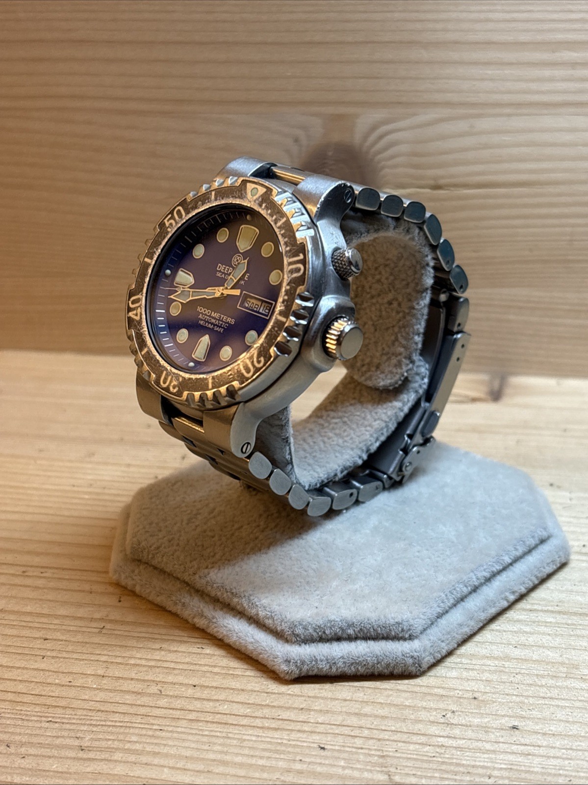 Deep Blue PRO SEA DIVER 1000M AUTO DIVE WATCH-BLUE 0168/1000