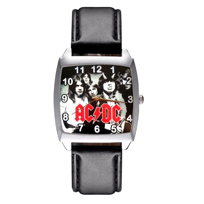 New ACDC Group Band Man Woman Lady Boy Wrist Watch