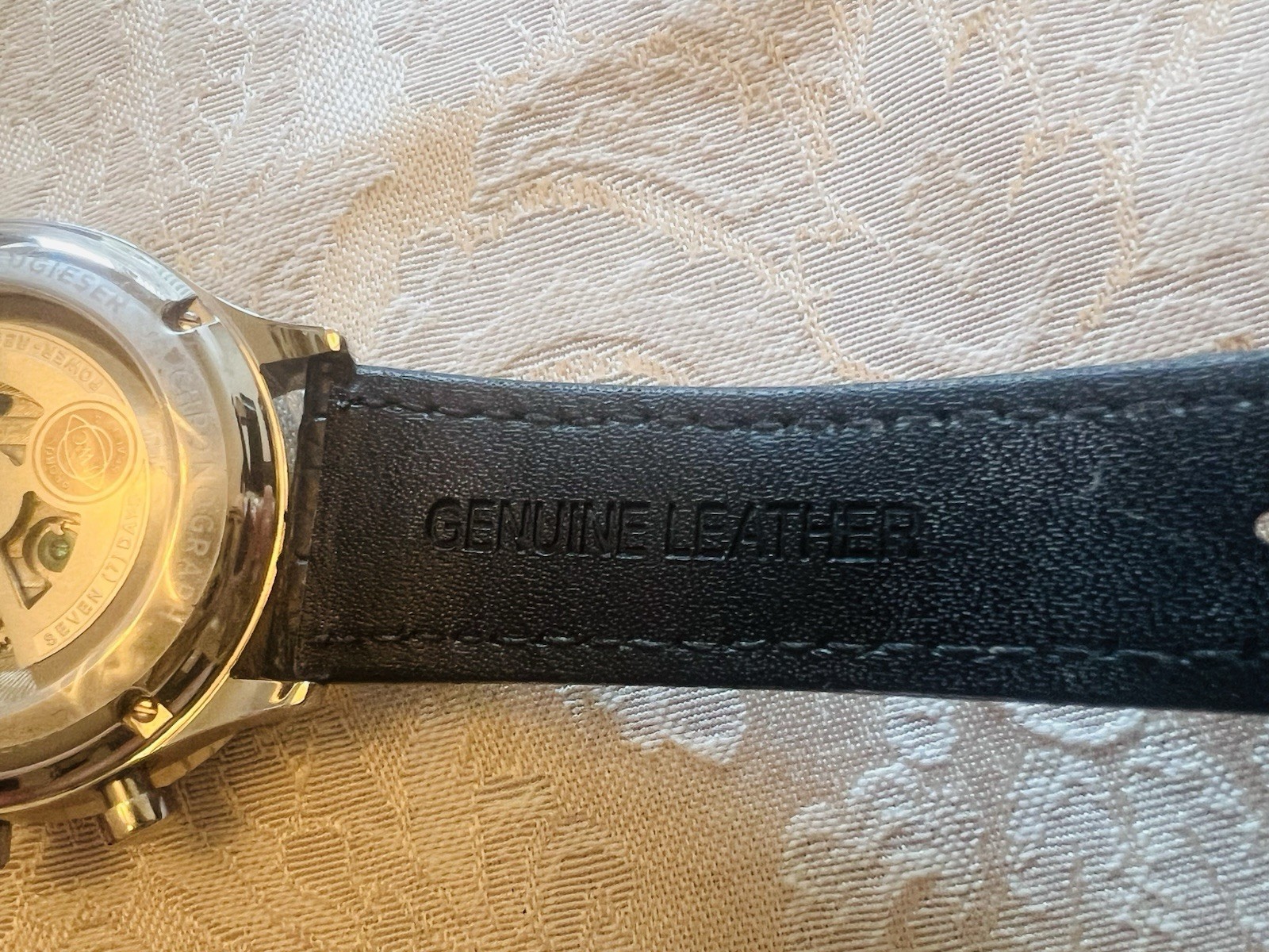 IWC Portugieser Chronograph Automatic Green Dial Black Leather 41mm 30m