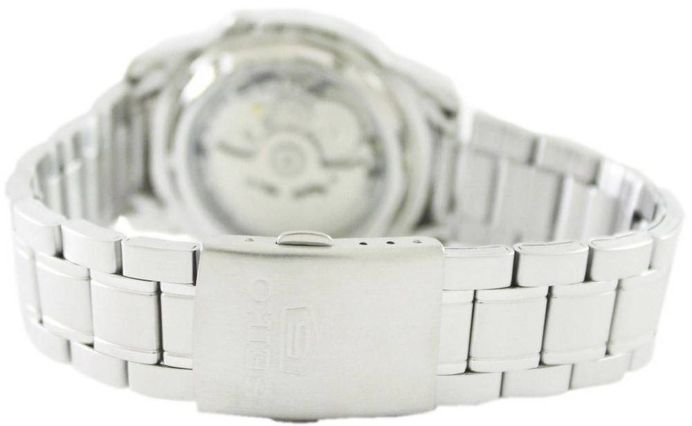 Seiko 5 Automatic 21 Jewels Blue Quarter Speed Dial Look SNKK27K1 30M Mens Watch