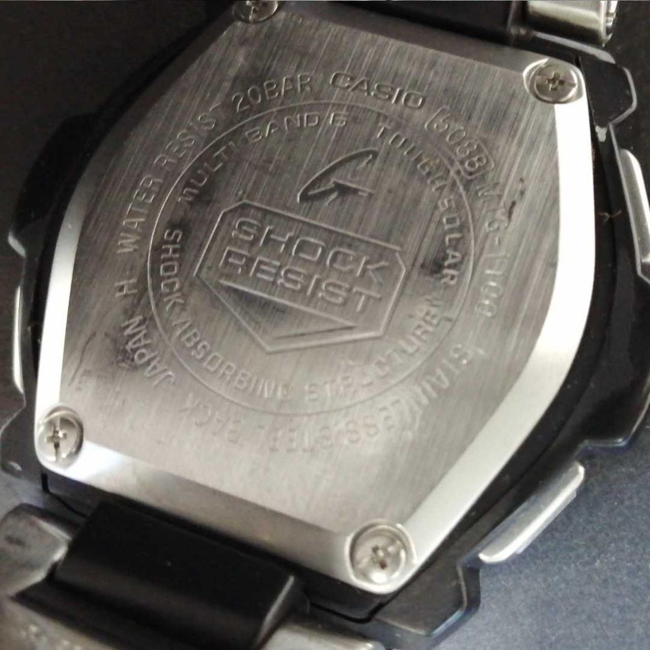 Solar Radio Controlled Watch Model G SHOCK MTG 1100 CASIO