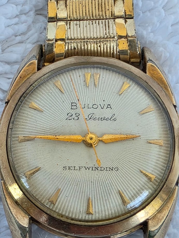 1956 MEN’S BULOVA L6 AUTOMATIC WINDING WRISTWATCH – FOR PARTS OR REPAIR