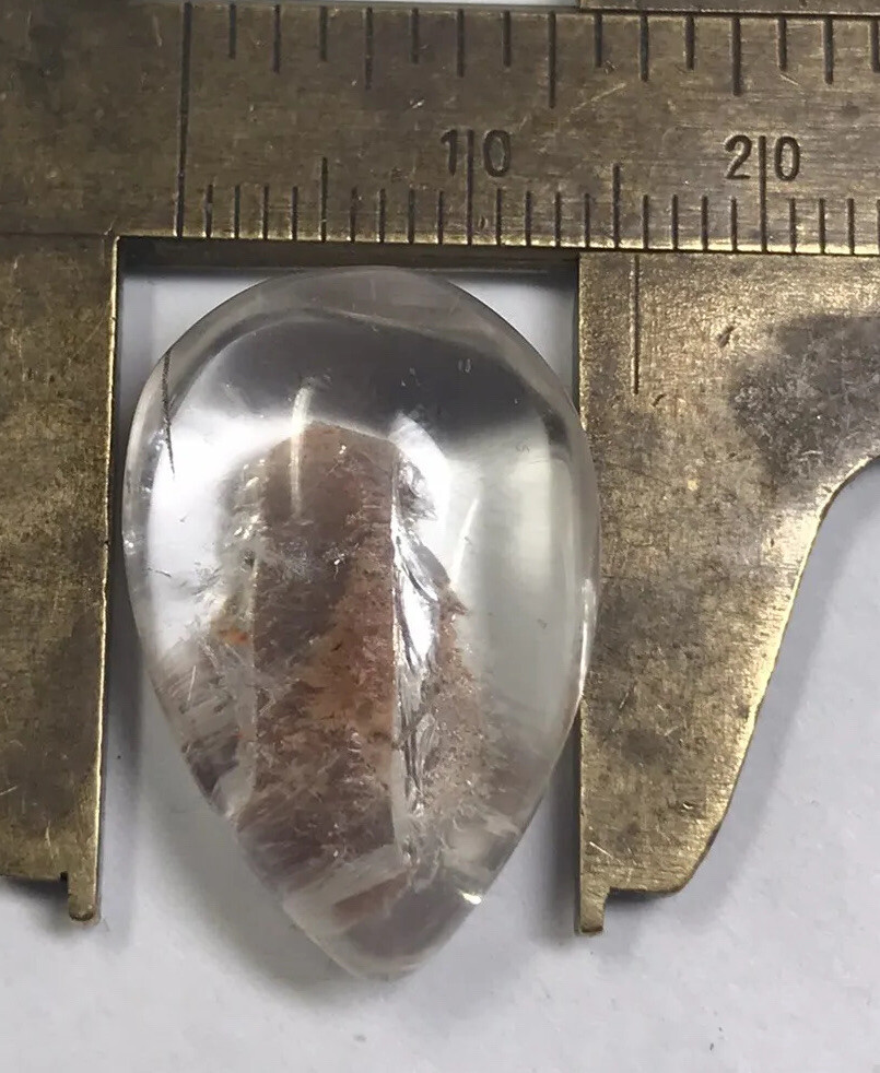 Quartz in Quartz Pear Shape Teardrop 23x16mm 23.5 Carats #160