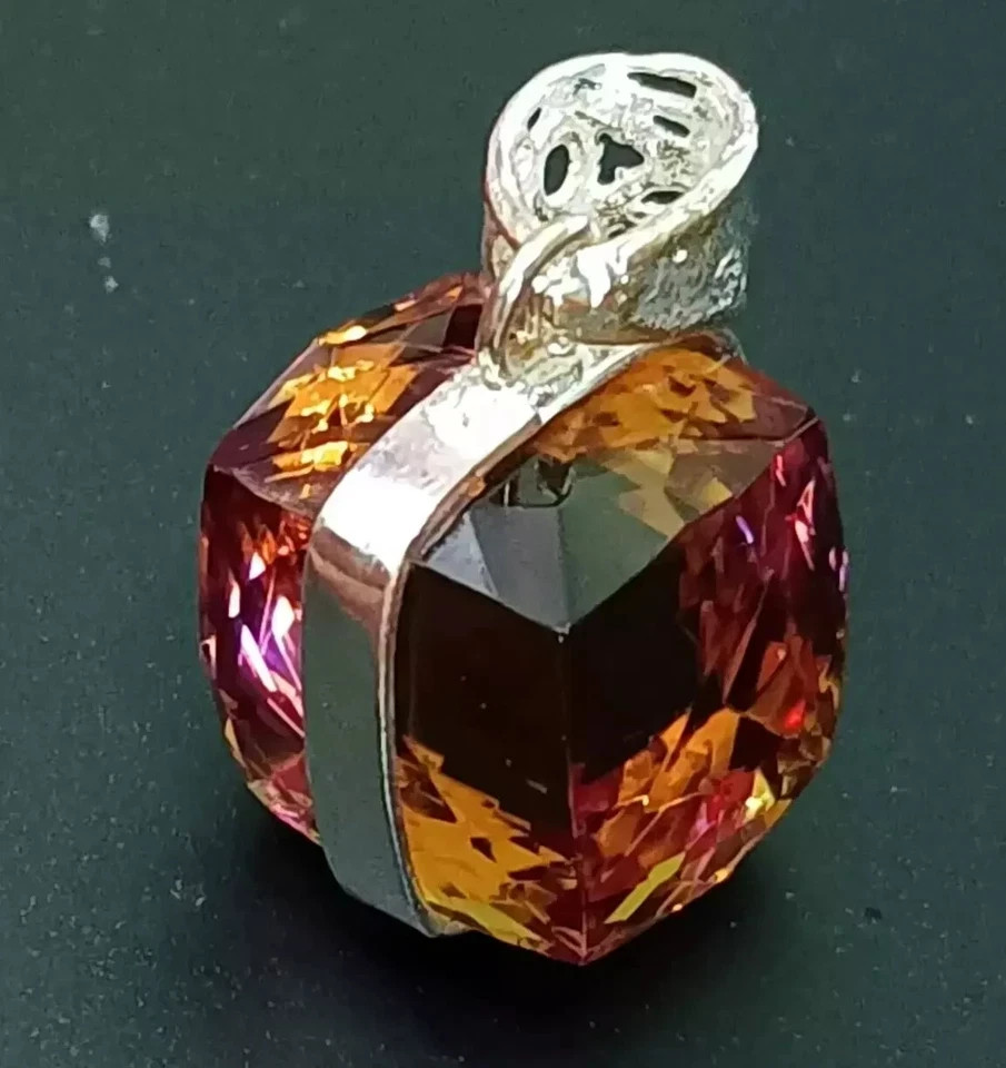 Natural Alexandrite Color Change Gemstone 50.22 Ct+ 925 Solid Silver Pendant
