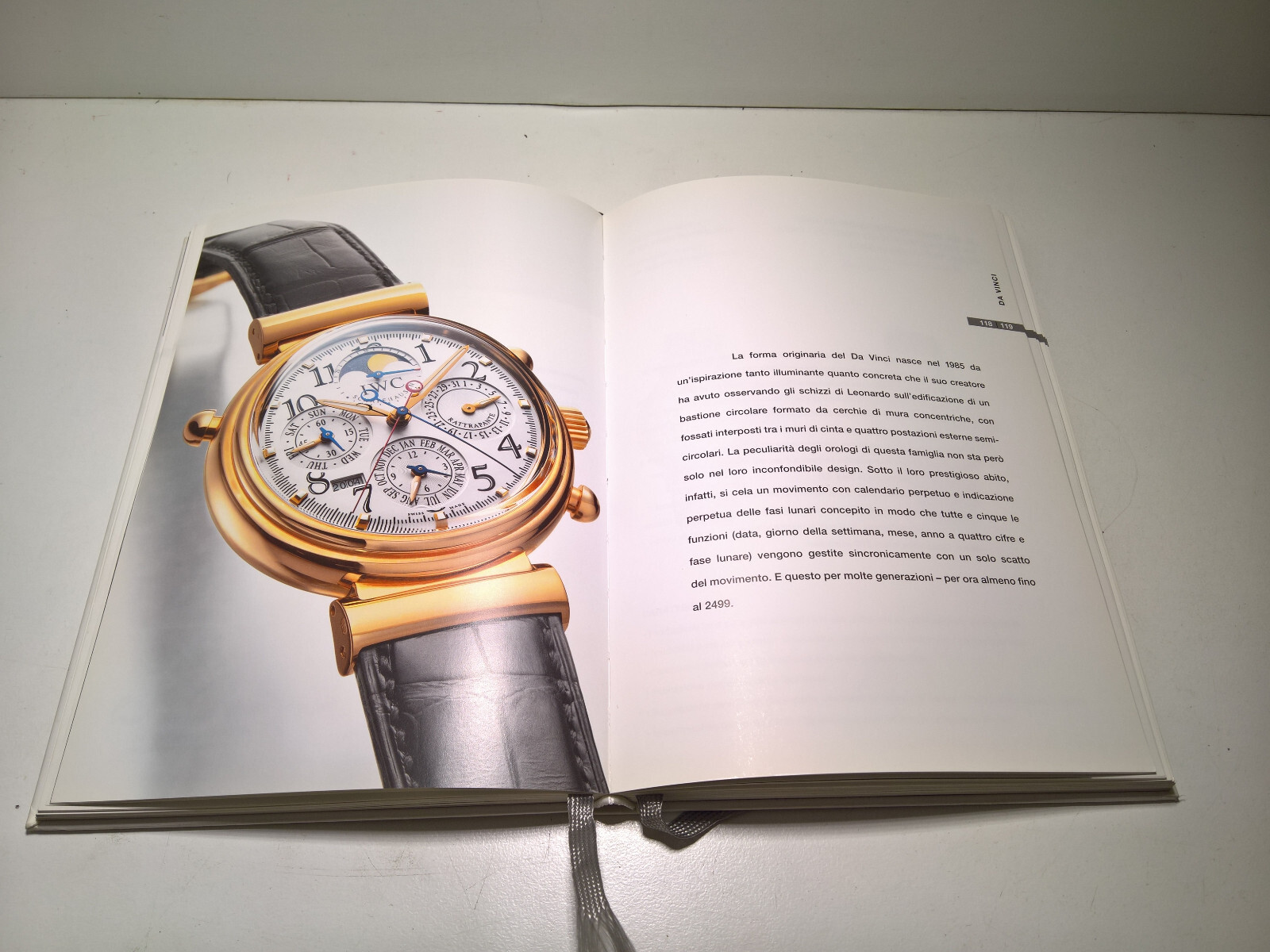 ULTRA RARE IWC BOOKLET 2004 ITA “GLI OROLOGI DI IWC 2004”