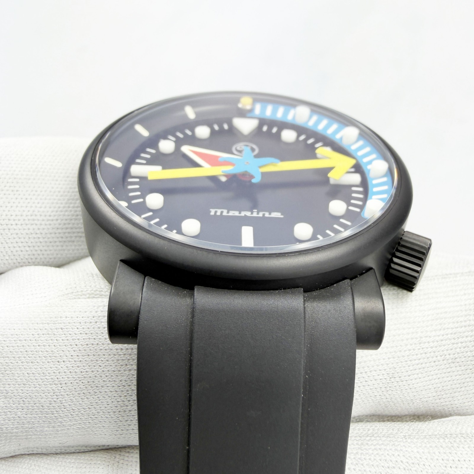 New Yema X Alain Silberstein Limited Edition 40MM Black Titanium Box Paper